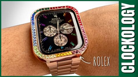 apple watch rolex zifferblatt app|apple watch clockology.